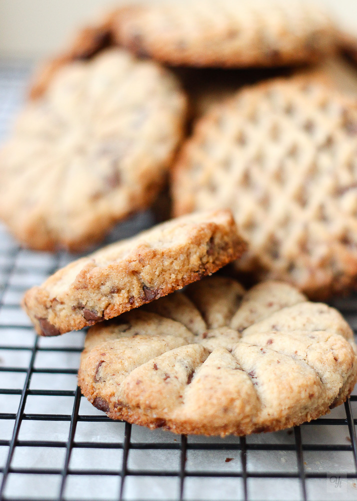 Galletas de chocolate y coco