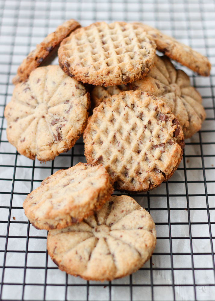 Galletas de chocolate y coco