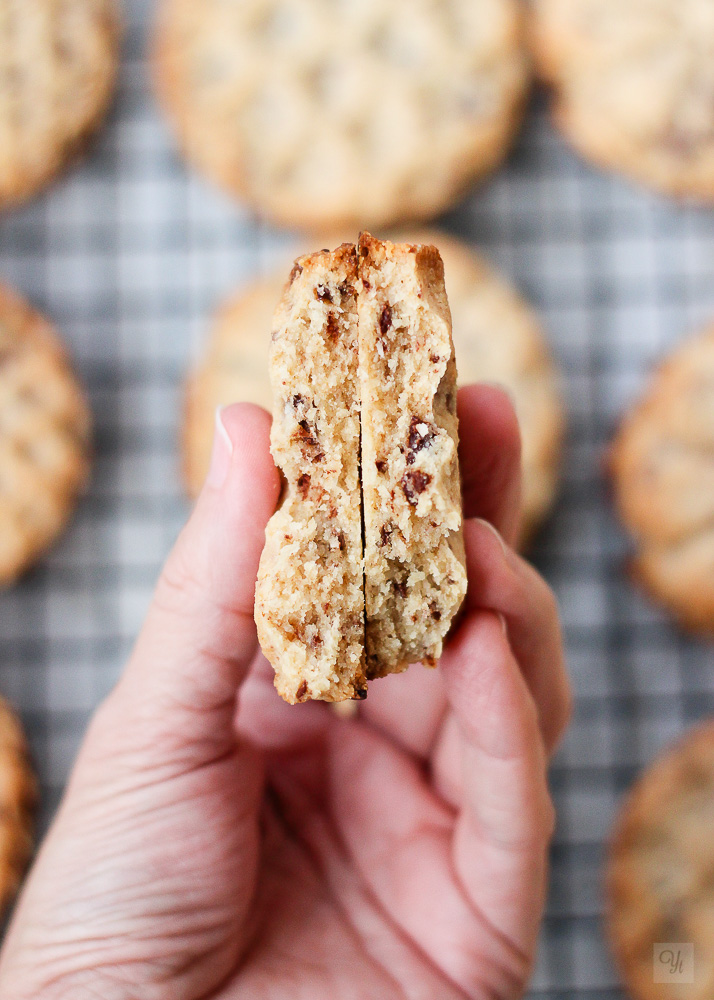 Galletas de chocolate y coco