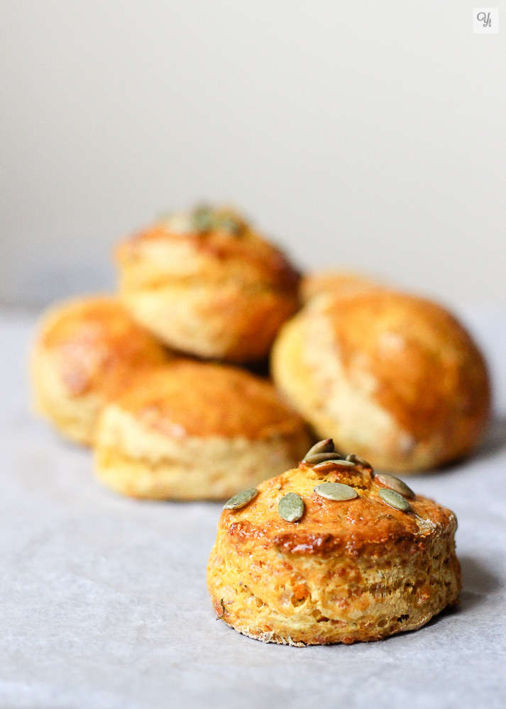 Scones de calabaza