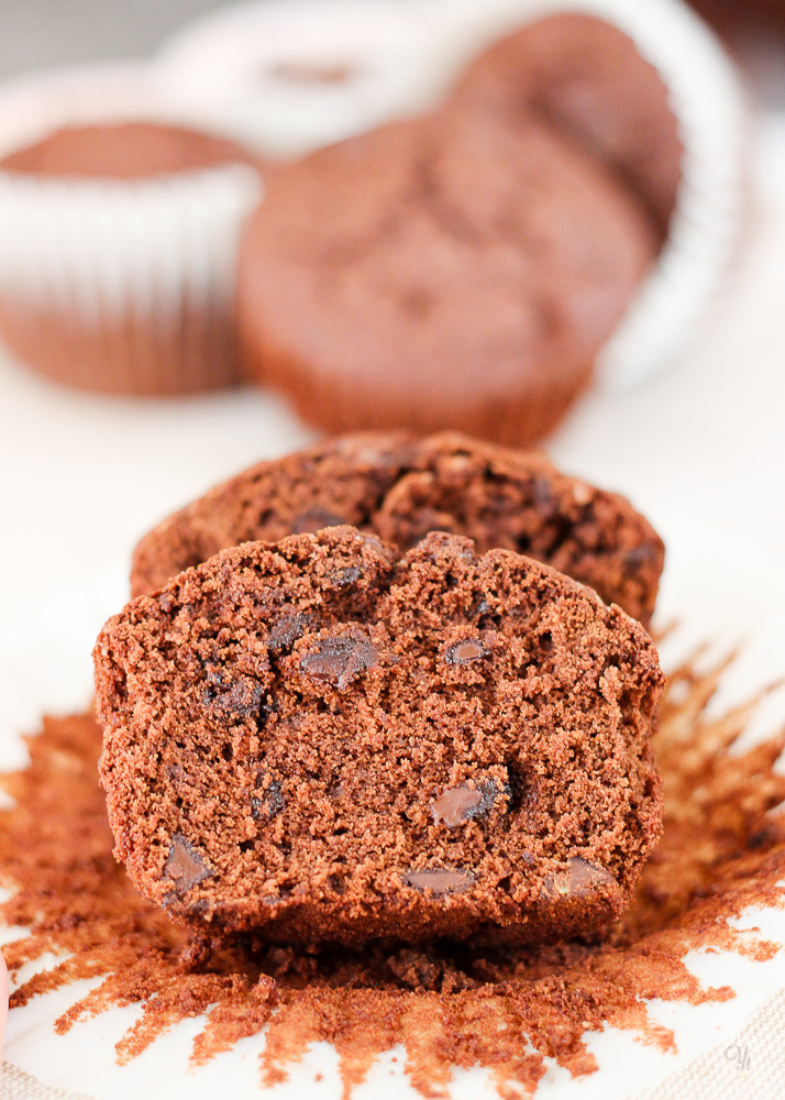 Muffins de chocolate especiados