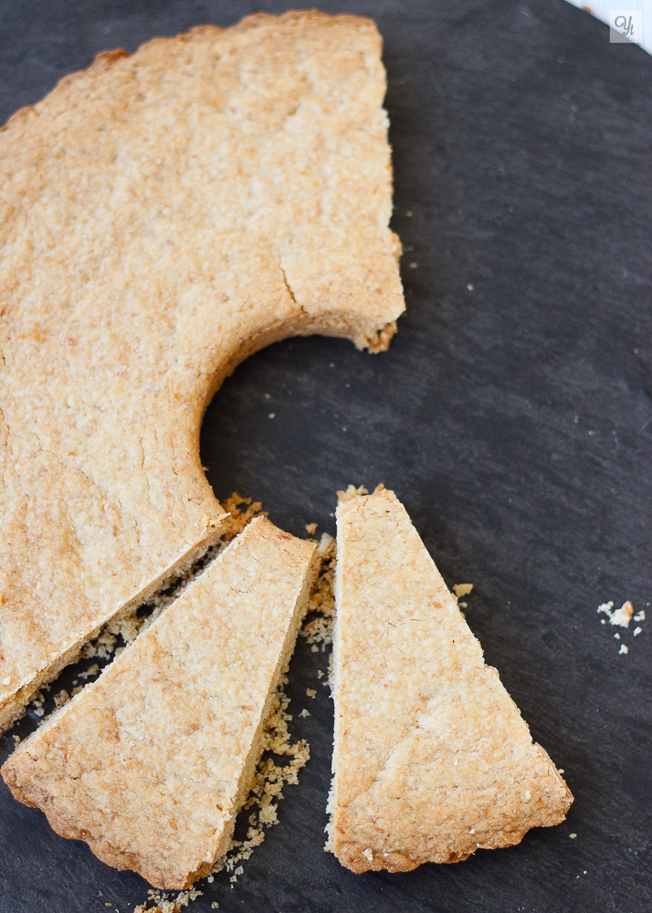 Galletas de mantequilla y coco.