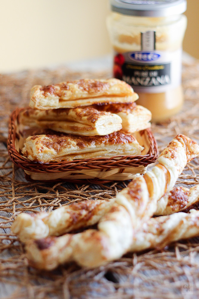 Receta de palitos de manzana y canela