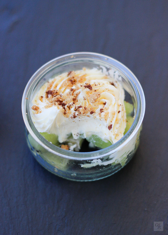 Vasitos kiwi mascarpone