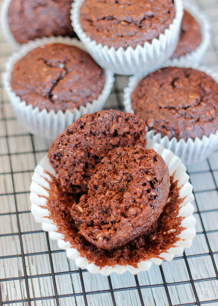 Muffins chocolate PB plátano