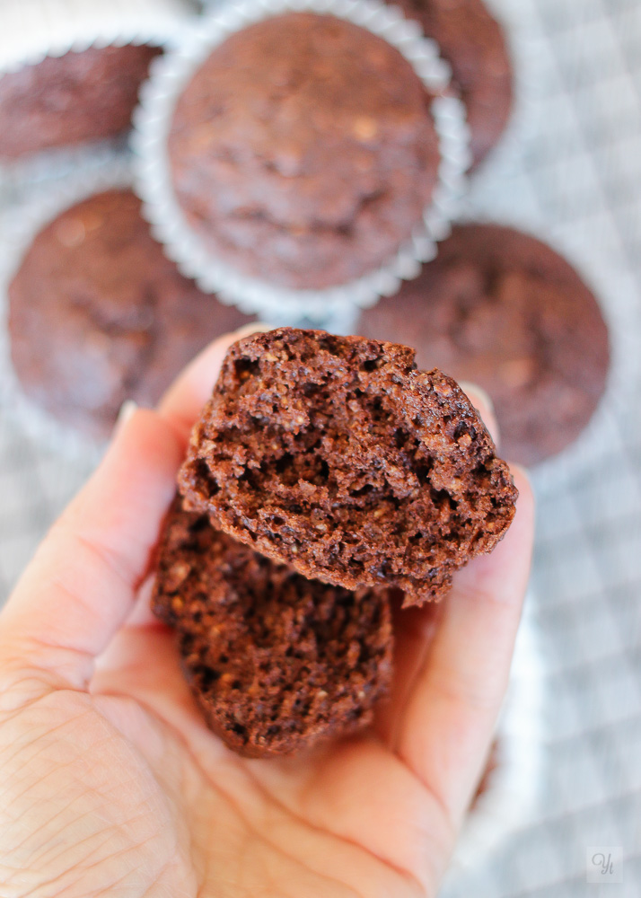 Muffins chocolate PB plátano