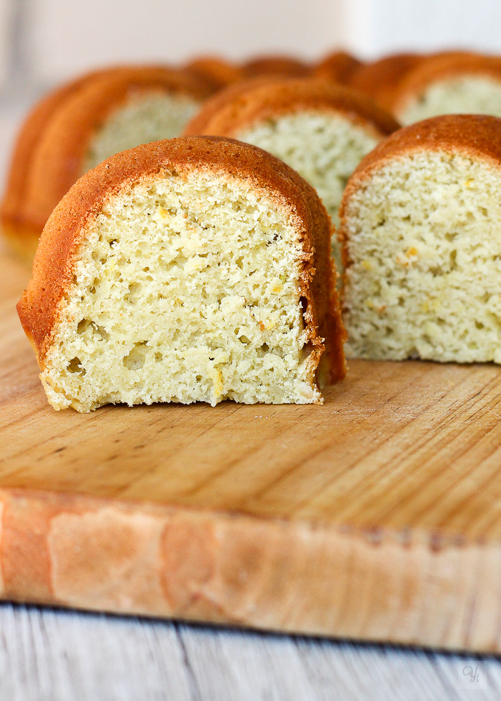 Receta de bizcocho Bundt de aguacate