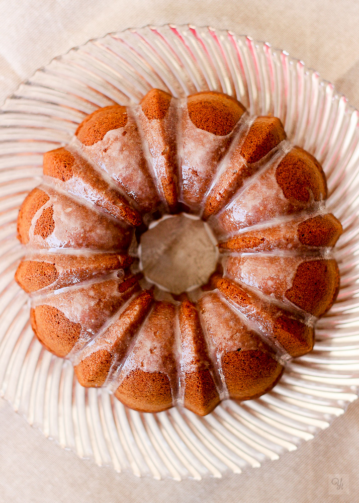 Receta de Bundt de plátano y jengibre