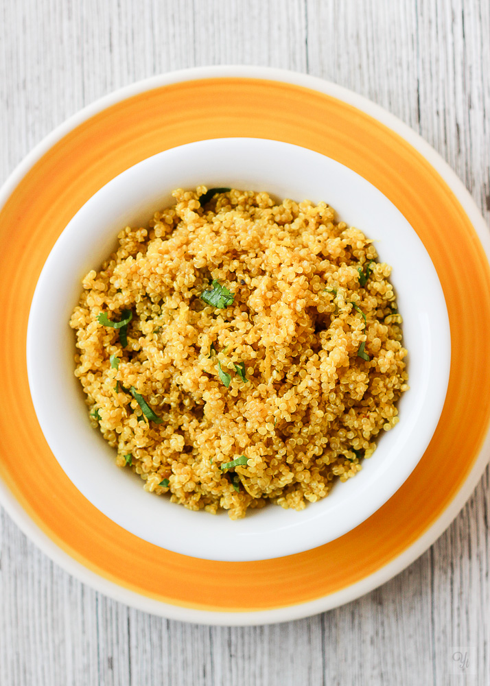 quinoa cúrcuma limón