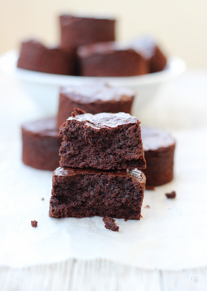 Receta de Brownies “Con Harina”