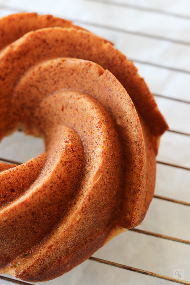 Bundt de plátano