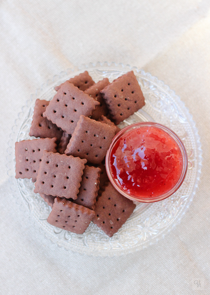 Crackers de chocolate