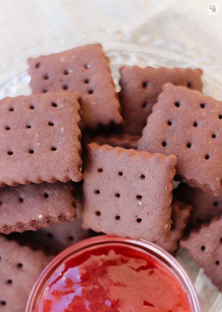 Crackers de chocolate