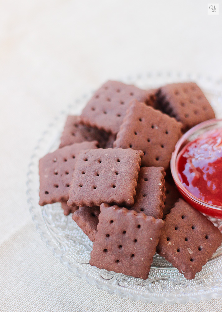 Crackers de chocolate