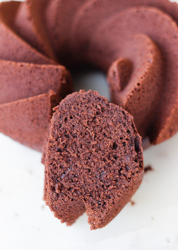 Bundt de chocolate