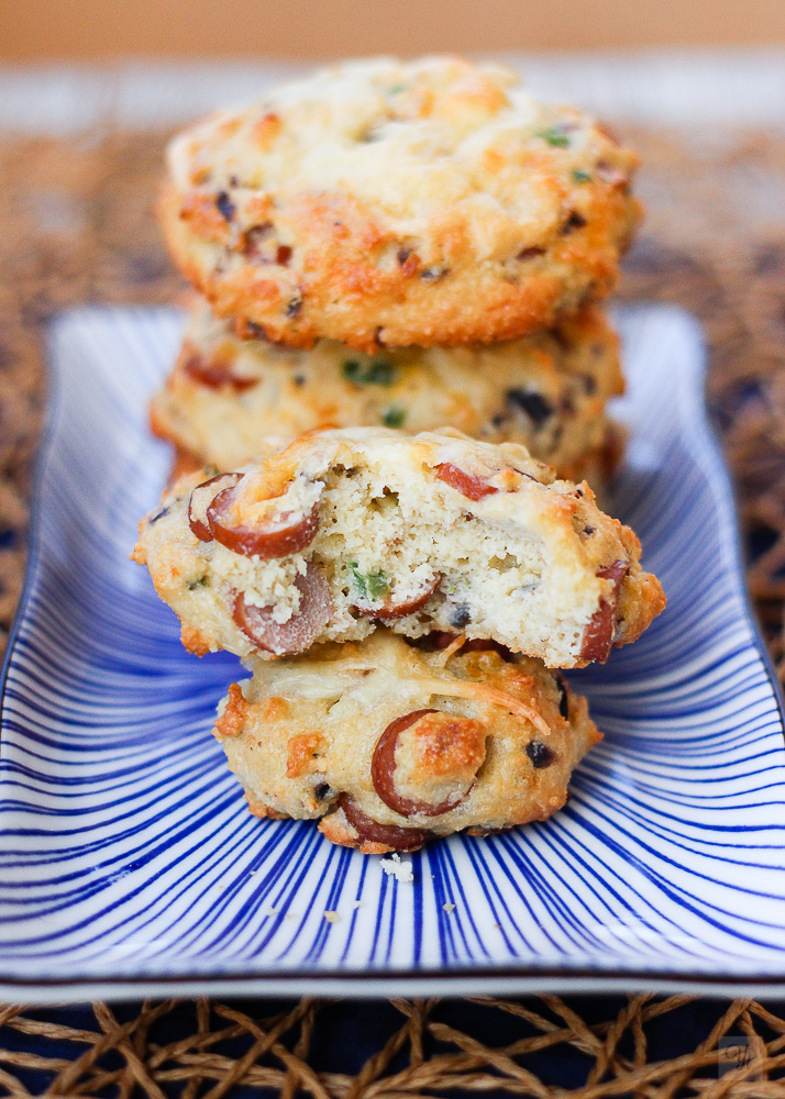 Galletas saladas de desayuno