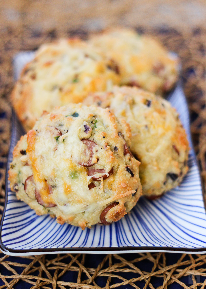 Galletas saladas de desayuno