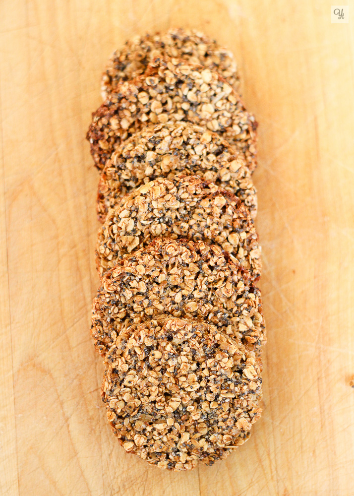 Galletas de avena y semillas