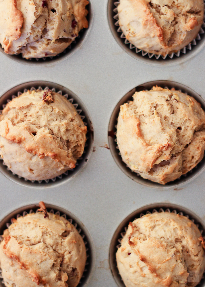 Muffins de manzana