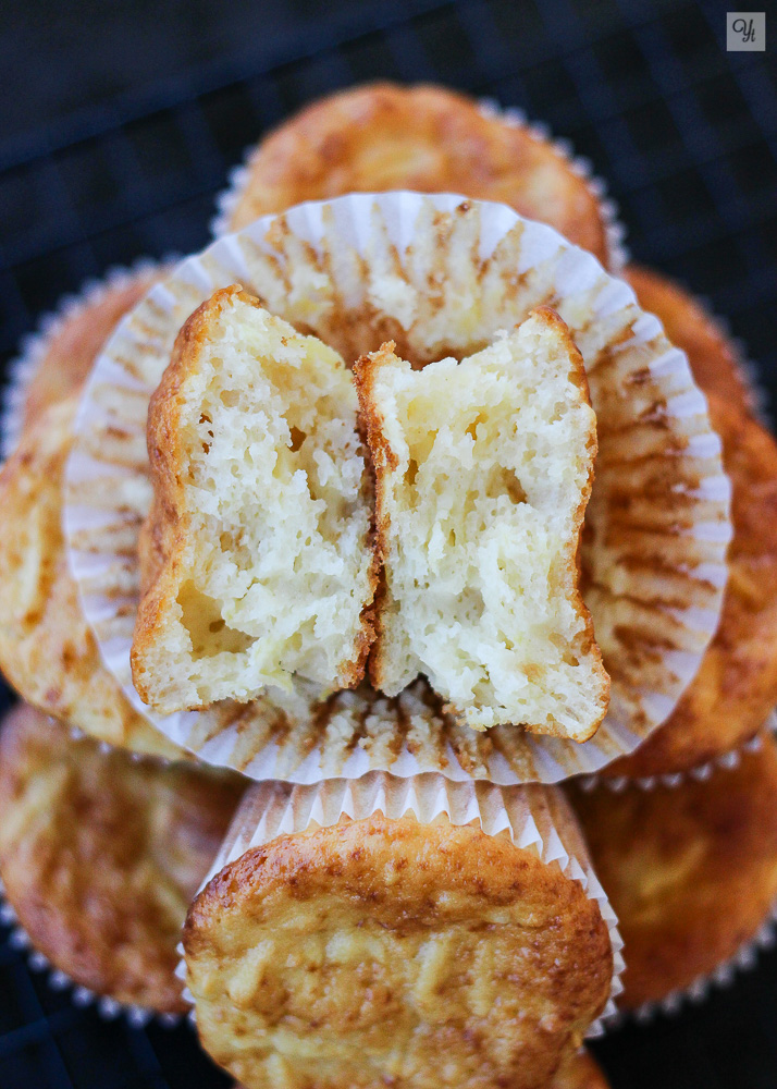 Bizcochitos de mascarpone y manzana