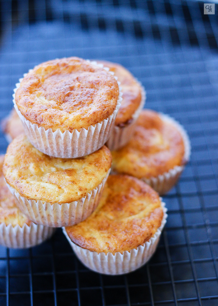 Bizcochitos de mascarpone y manzana