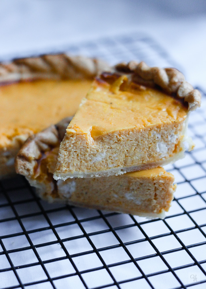 Quiche de calabaza y queso de cabra