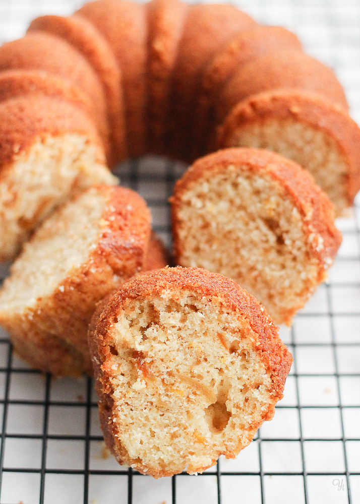 Bundt de mermelada naranja amarga