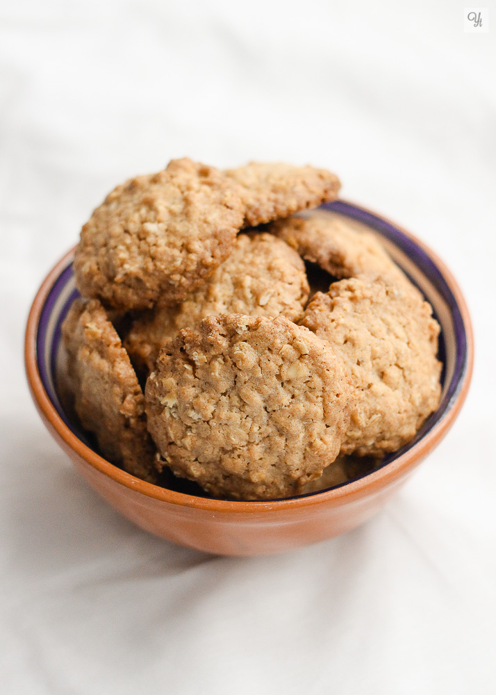 Galletas de avena especiadas