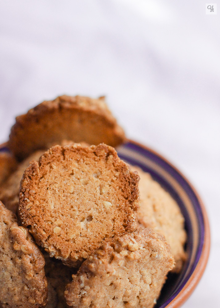 Galletas de avena especiadas