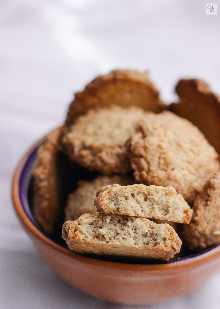 Galletas de avena especiadas