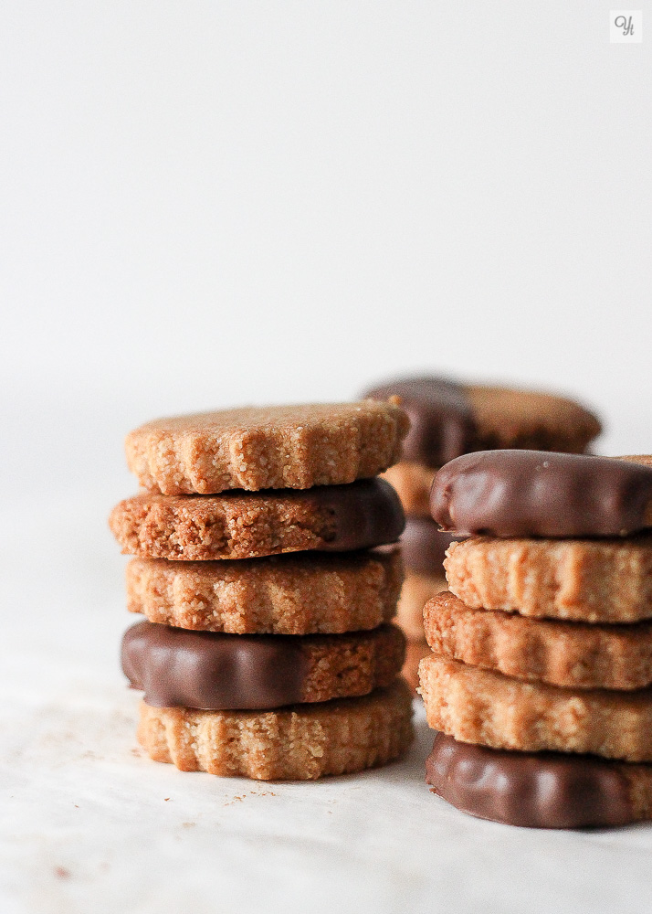 Galletas de almendra y sirope de arce