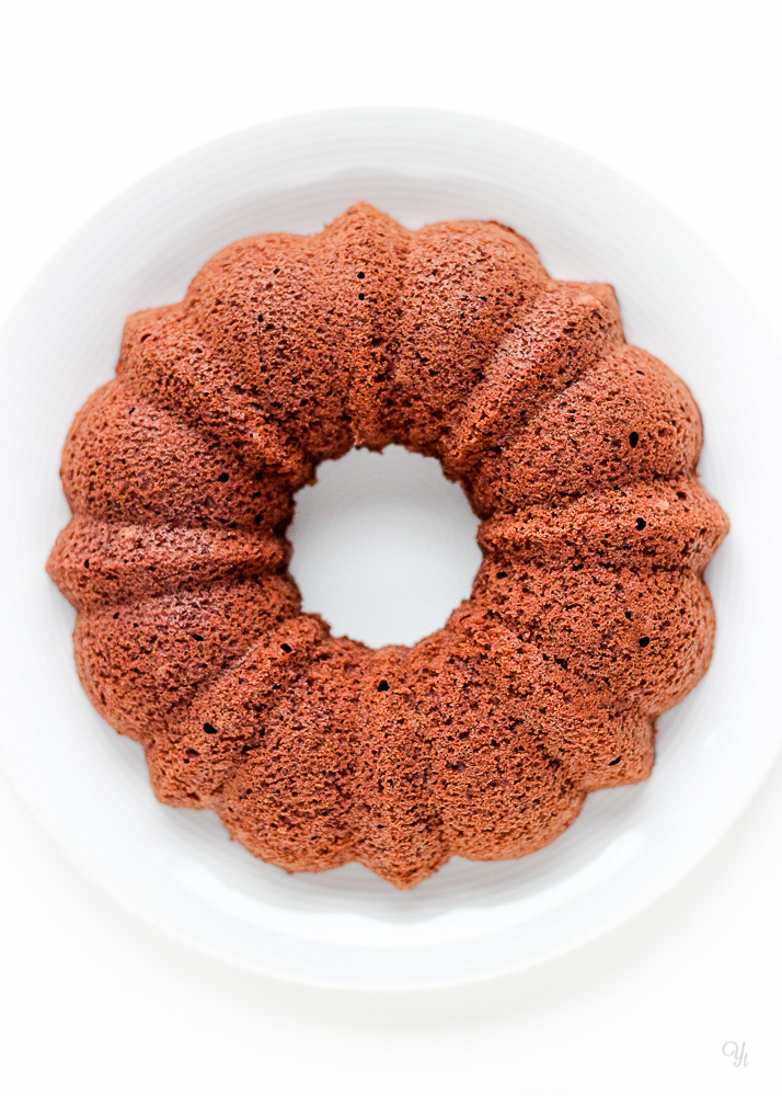 Bundt de chocolate, café y  whisky