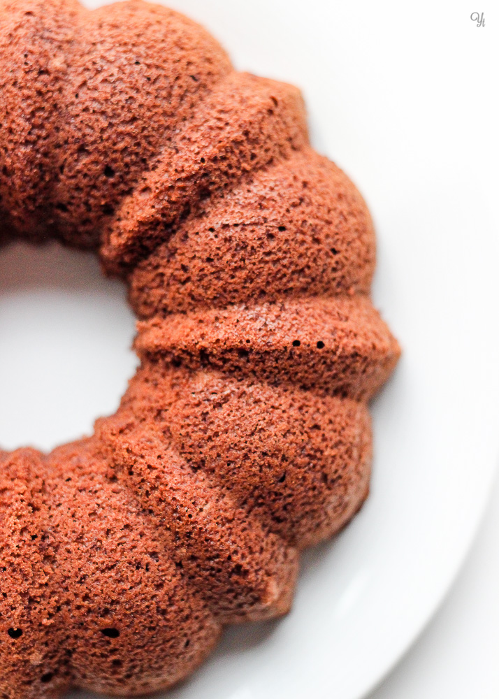 Bundt de chocolate, café y whisky